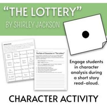 main characters of the lottery|The Lottery Ticket Character Analysis .